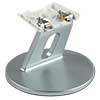 ROUND STAND, SILVER BASE, WHITE SCANNER